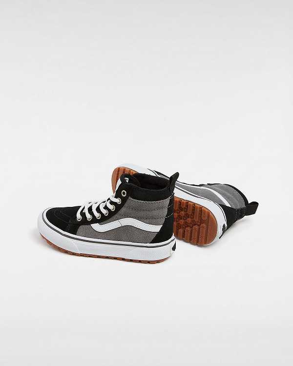 Black / Grey Kids' Vans MTE Sk8-Hi (4-8 Years) Sneakers Canada | VN2678041