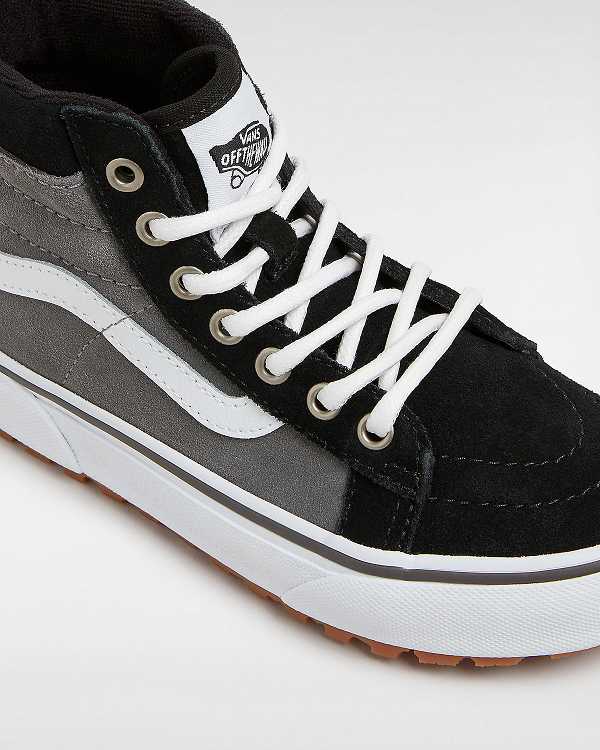 Black / Grey Kids' Vans MTE Sk8-Hi (4-8 Years) Sneakers Canada | VN2678041