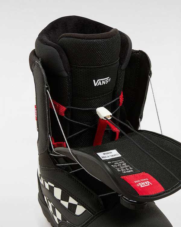 Black / White Men Vans Aura OG MTE Snowboard Boots Canada | VN8975013