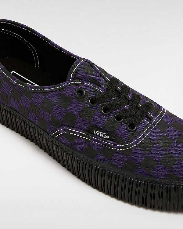 Black / White Men Vans Authentic Creeper Sneakers Canada | VN9154708