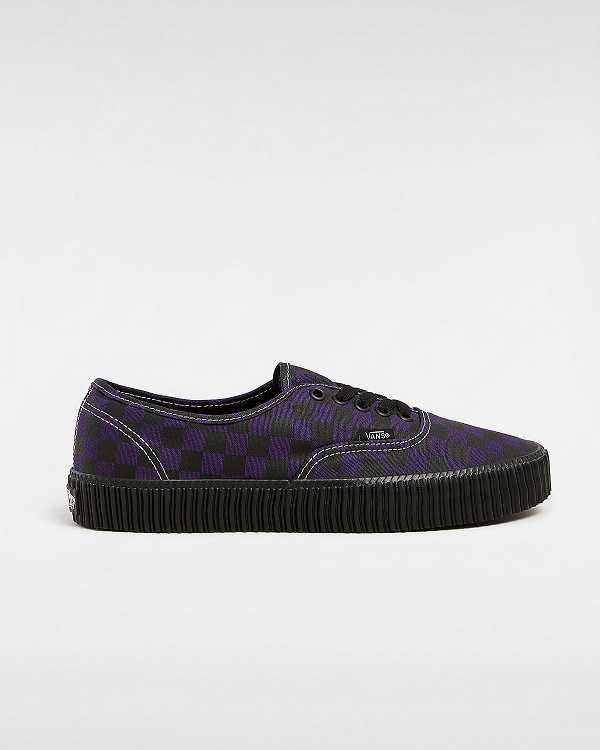 Black / White Men Vans Authentic Creeper Sneakers Canada | VN9154708
