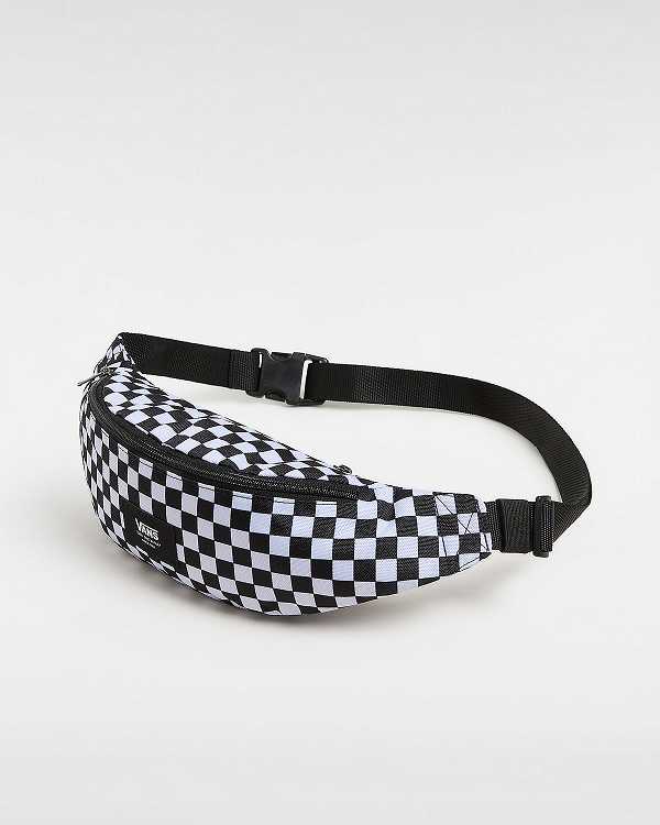 Black / White Unisex Vans Mini Ward Crossbody Bag Canada | VN7603214