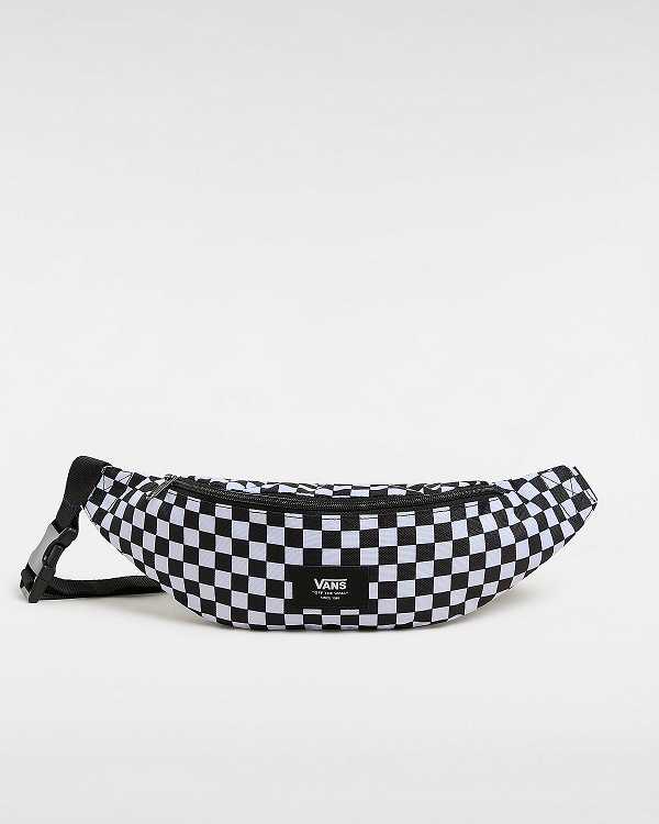 Black / White Unisex Vans Mini Ward Crossbody Bag Canada | VN7603214