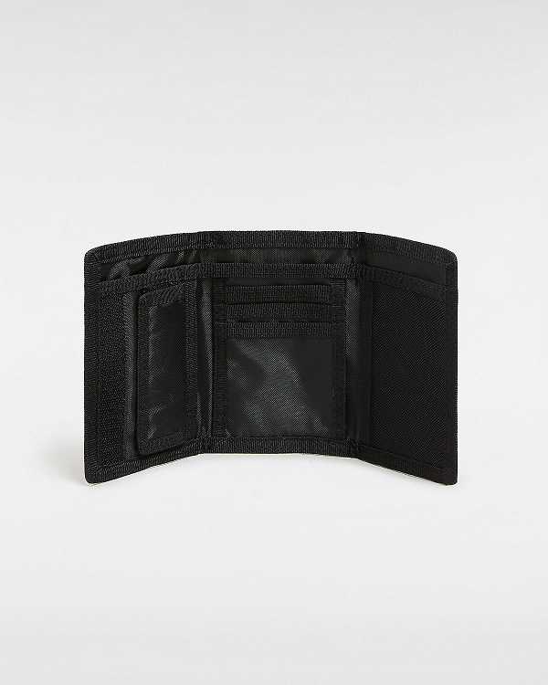 Black / White Unisex Vans Slipped Wallet Canada | VN1973205
