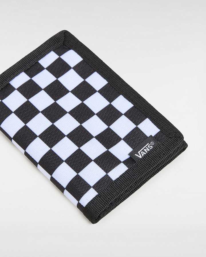 Black / White Unisex Vans Slipped Wallet Canada | VN1973205