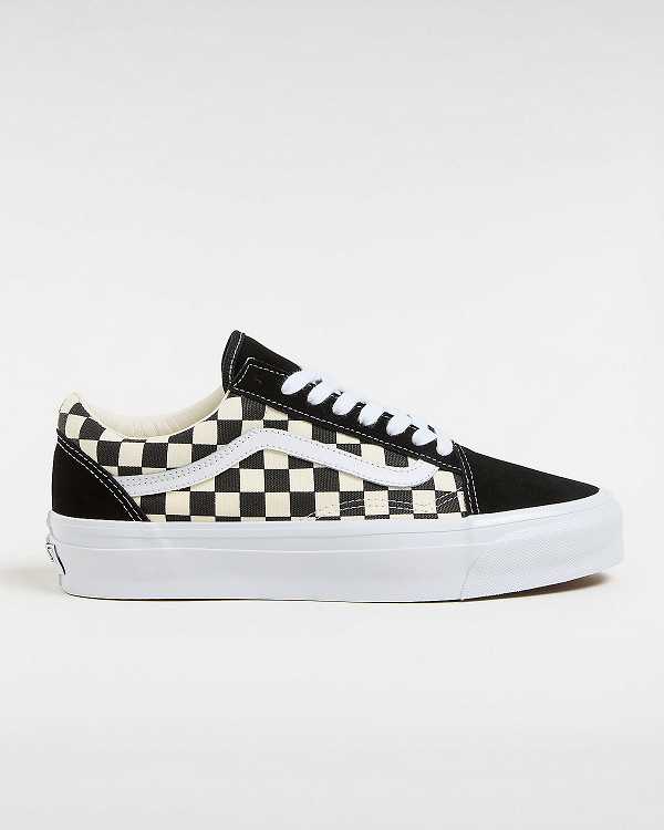 Black / White Women Vans Premium Old Skool 36 Skate Shoes Canada | VN8294751