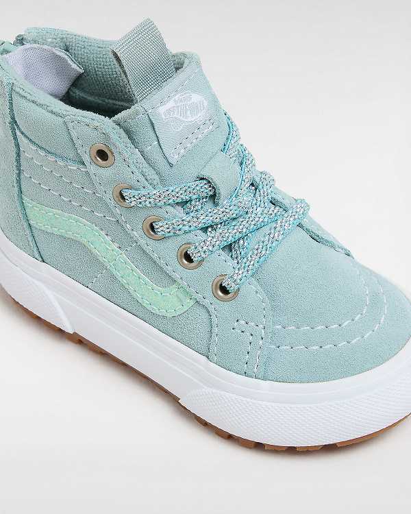 Blue Kids' Vans MTE Sk8-Hi Zip (1-4 Years) Sneakers Canada | VN9213084