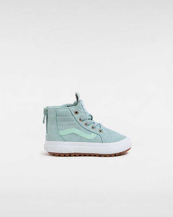 Blue Kids\' Vans MTE Sk8-Hi Zip (1-4 Years) Sneakers Canada | VN9213084