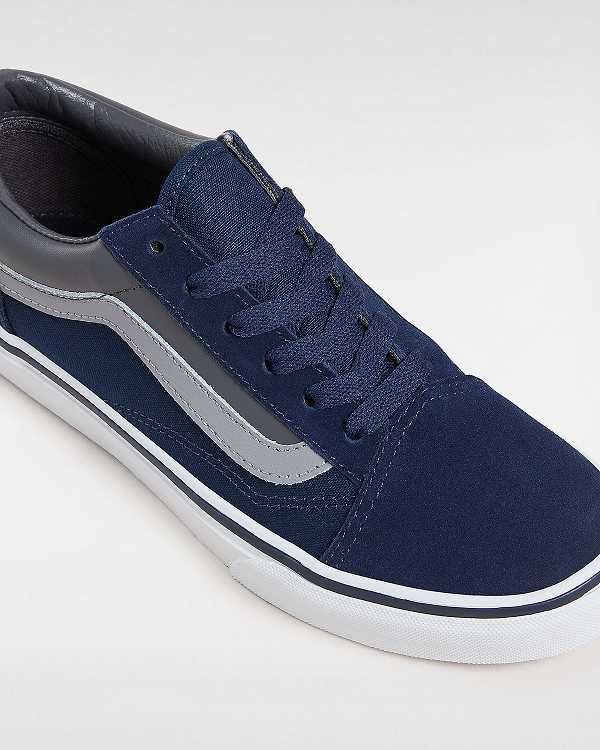 Blue Kids' Vans Old Skool (8-14 Years) Sneakers Canada | VN2175840
