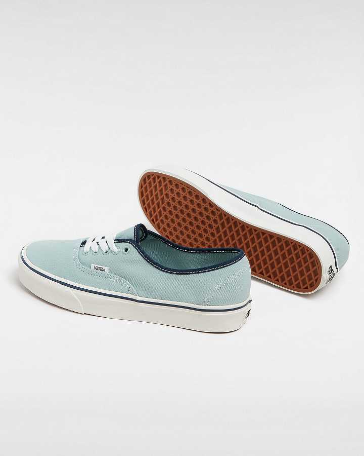 Blue Men Vans Authentic Sneakers Canada | VN9048126