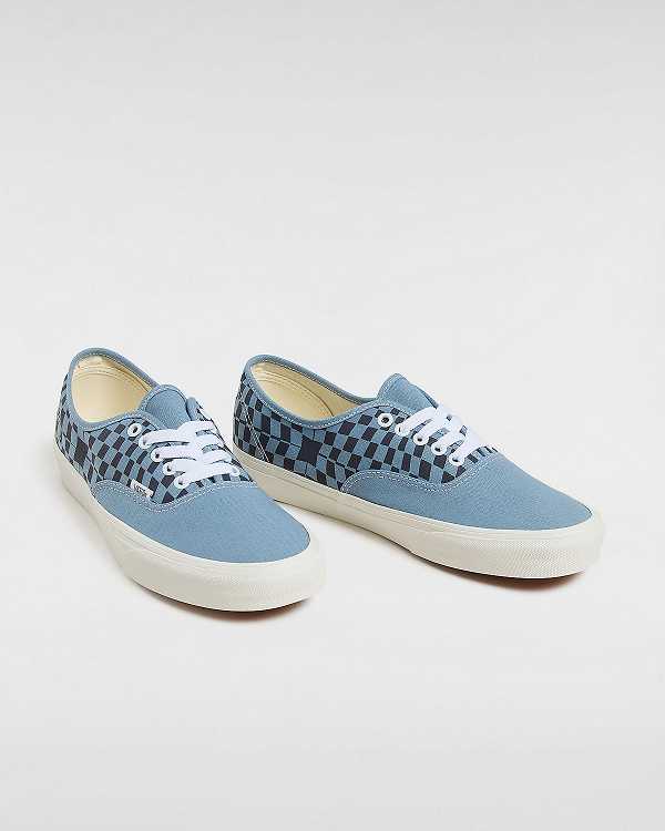 Blue Men Vans Authentic Sneakers Canada | VN9142356