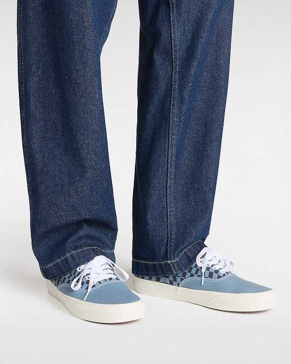 Blue Men Vans Authentic Sneakers Canada | VN9142356