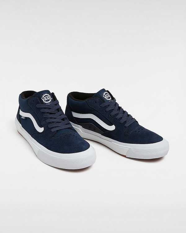 Blue Men Vans BMX Style 114 Sneakers Canada | VN5297041