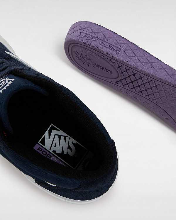 Blue Men Vans BMX Style 114 Sneakers Canada | VN5297041