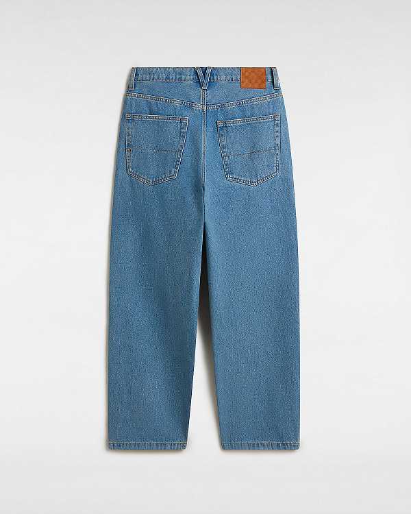 Blue Men Vans Check-5 Baggy Pants Canada | VN9307651