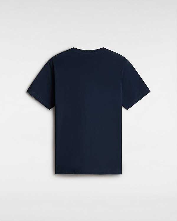 Blue Men Vans Classic T Shirts Canada | VN1496852