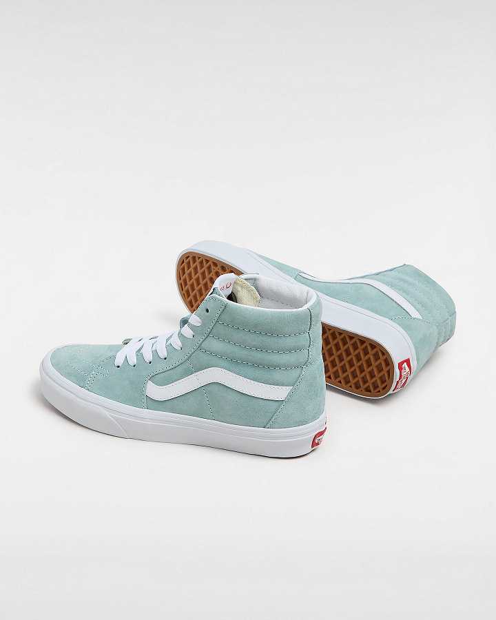 Blue Men Vans Color Theory Sk8-Hi Sneakers Canada | VN5270483