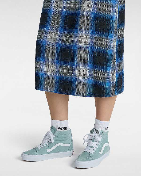 Blue Men Vans Color Theory Sk8-Hi Sneakers Canada | VN5270483