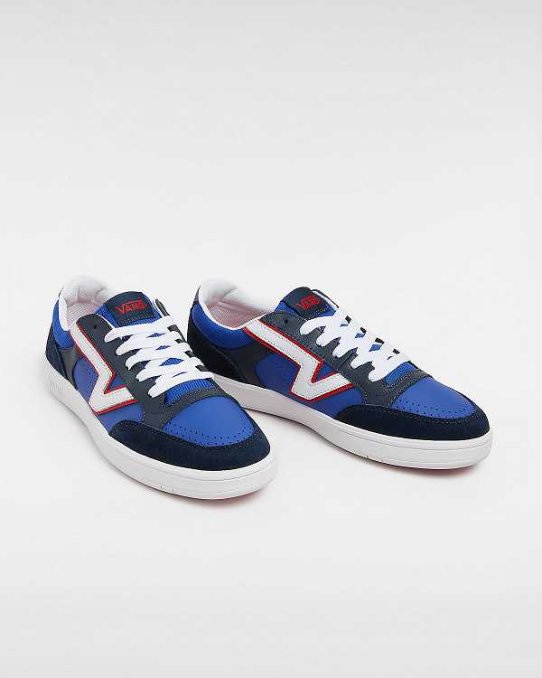 Blue Men Vans Lowland ComfyCush Tennis Shoes Canada | VN4981375