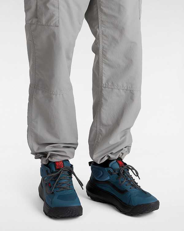Blue Men Vans MTE Crosspath Mid Sneakers Canada | VN2670851