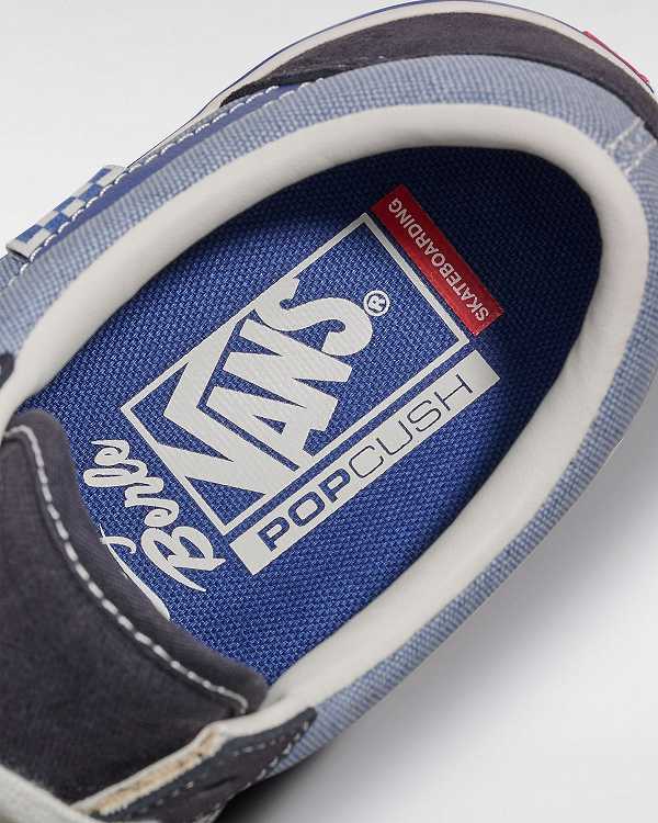 Blue Men Vans Old Skool Skate Shoes Canada | VN4238160