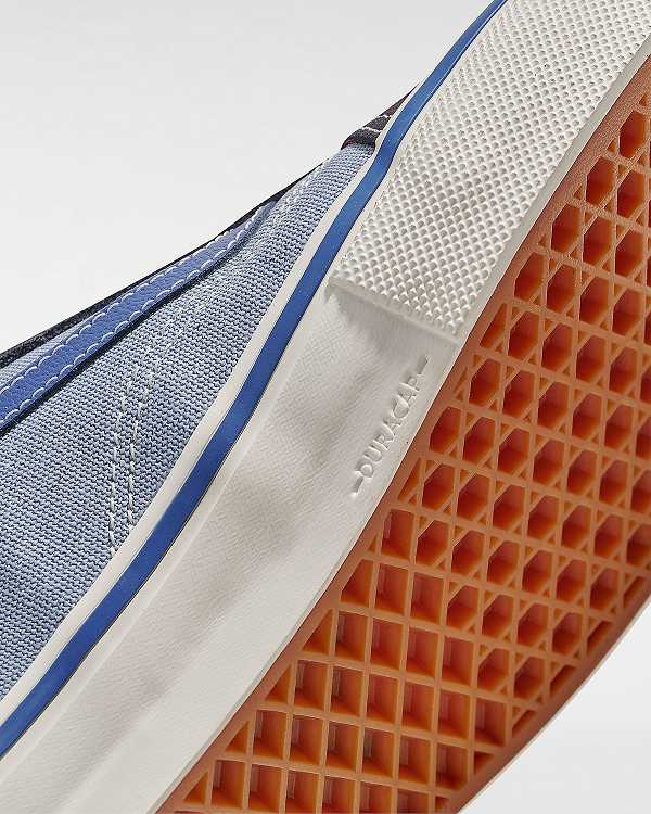 Blue Men Vans Old Skool Skate Shoes Canada | VN4238160