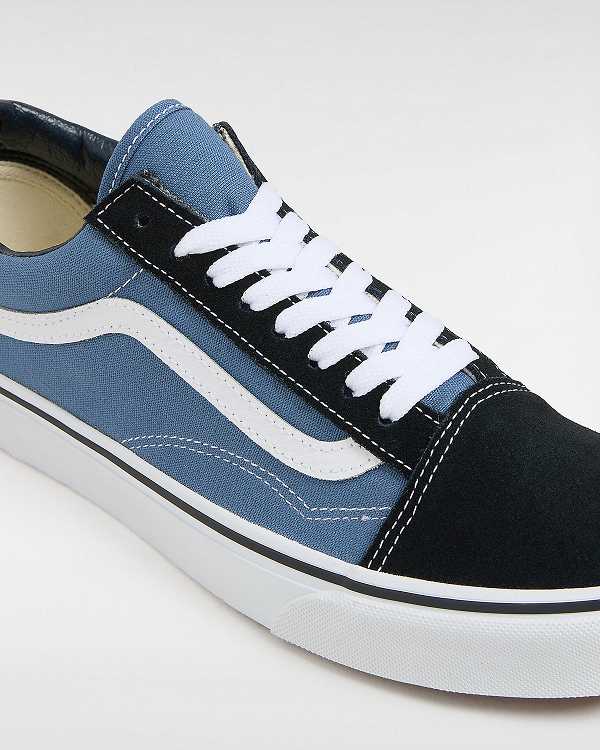 Blue Men Vans Old Skool Sneakers Canada | VN4827619