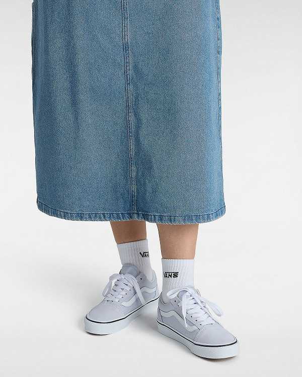 Blue Men Vans Old Skool Sneakers Canada | VN8342609