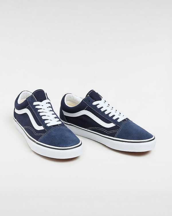 Blue Men Vans Old Skool Sneakers Canada | VN8671350