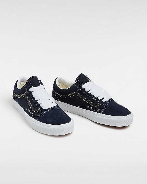 Blue Men Vans Old Skool Sneakers Canada | VN9867054