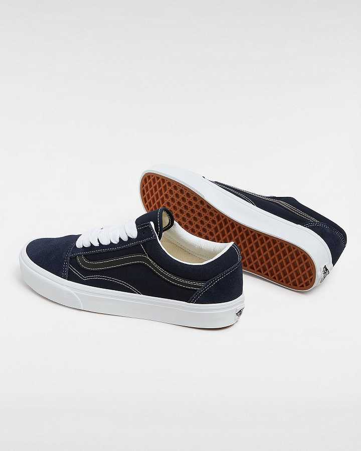 Blue Men Vans Old Skool Sneakers Canada | VN9867054