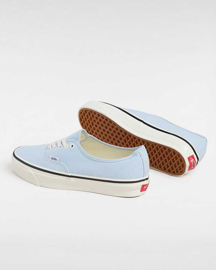 Blue Men Vans Premium Authentic 44 Duck Canvas Shoes Canada | VN4631257
