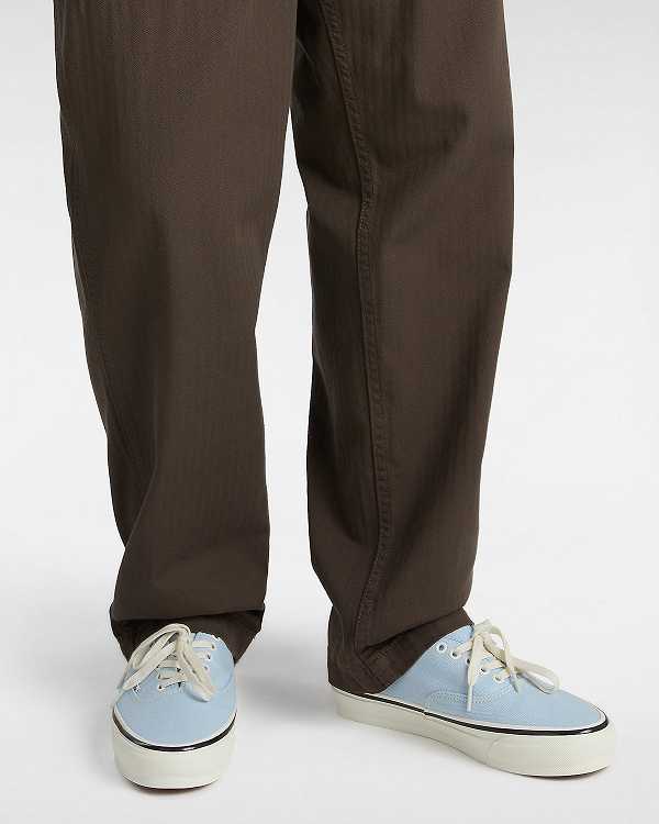Blue Men Vans Premium Authentic 44 Duck Canvas Shoes Canada | VN4631257