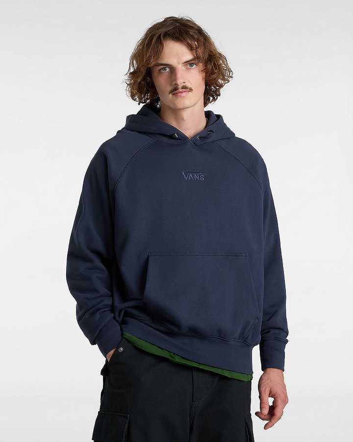 Blue Men Vans Premium Hoodie Canada | VN4571032