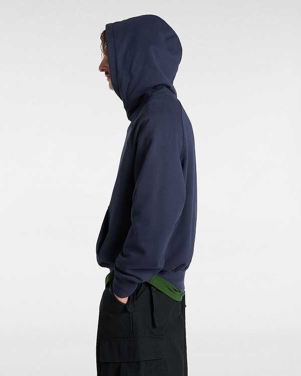 Blue Men Vans Premium Hoodie Canada | VN4571032