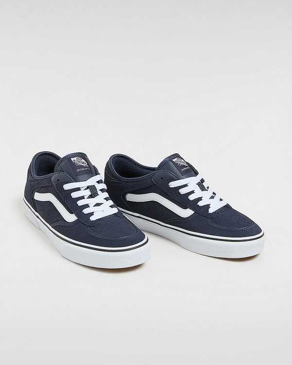 Blue Men Vans Rowley Classic Sneakers Canada | VN4057829