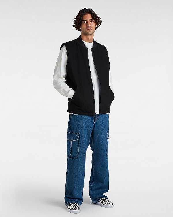Blue Men Vans Service Cargo Loose Pants Canada | VN3754928