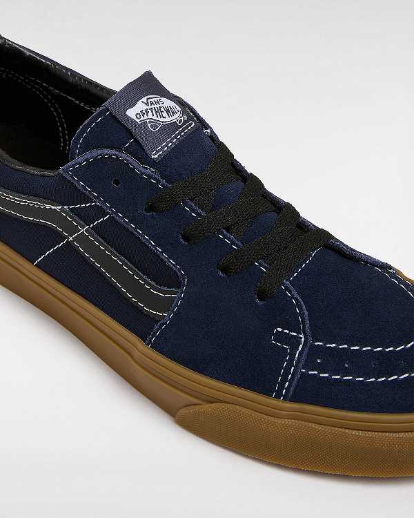 Blue Men Vans Sk8-Low Sneakers Canada | VN7164938