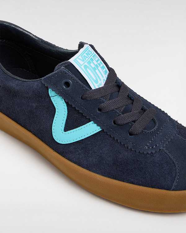 Blue Men Vans Sport Low Sneakers Canada | VN7634819