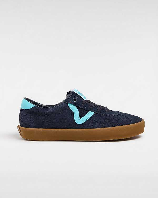 Blue Men Vans Sport Low Sneakers Canada | VN7634819