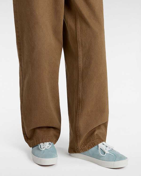 Blue Men Vans Sport Low Suede Sneakers Canada | VN3968170