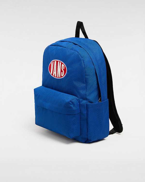 Blue Unisex Vans Old Skool Backpacks Canada | VN7802963