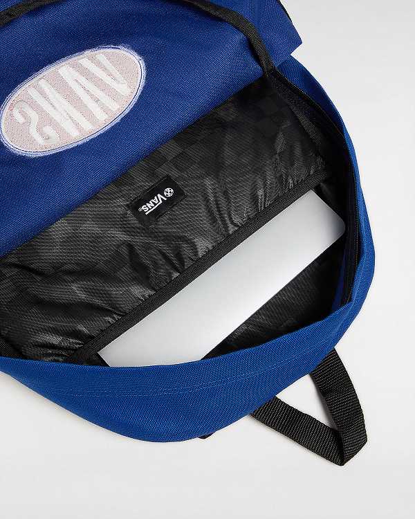 Blue Unisex Vans Old Skool Backpacks Canada | VN7802963