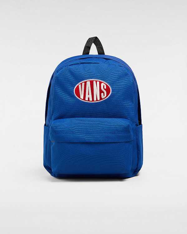 Blue Unisex Vans Old Skool Backpacks Canada | VN7802963