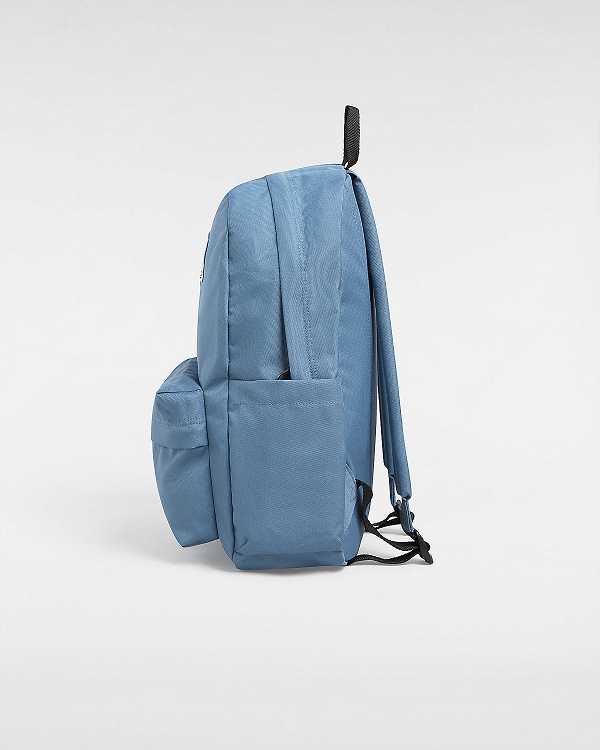 Blue Unisex Vans Old Skool Classic Backpacks Canada | VN7416805
