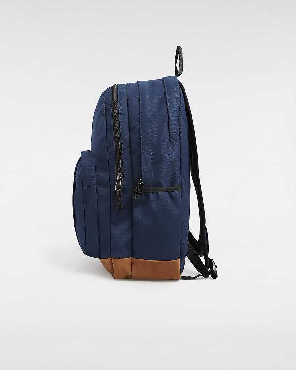 Blue Unisex Vans Old Skool Trek Backpacks Canada | VN8463029