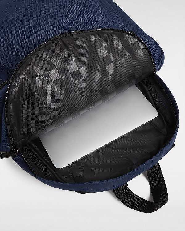 Blue Unisex Vans Old Skool Trek Backpacks Canada | VN8463029