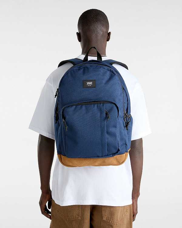 Blue Unisex Vans Old Skool Trek Backpacks Canada | VN8463029