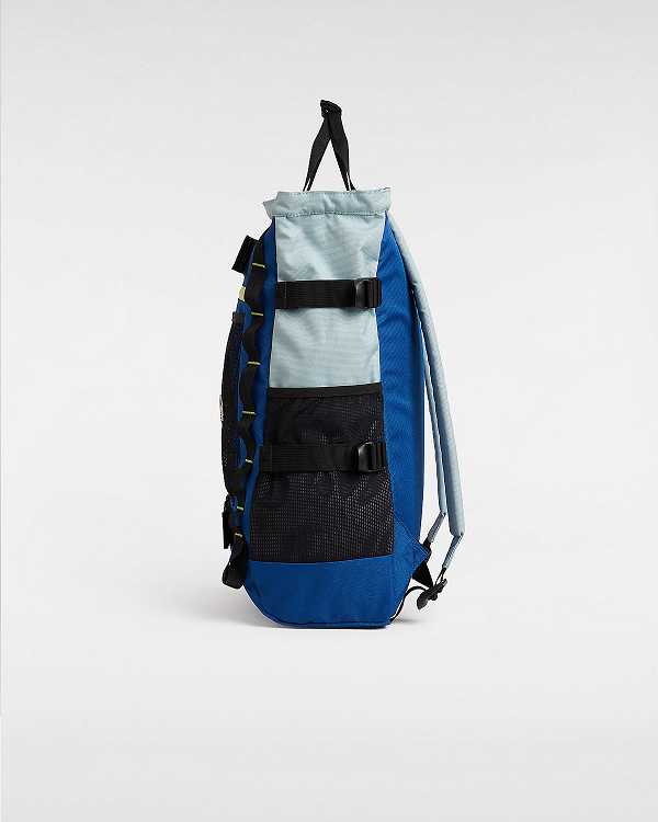 Blue Unisex Vans Sherwin Backpacks Canada | VN7046235