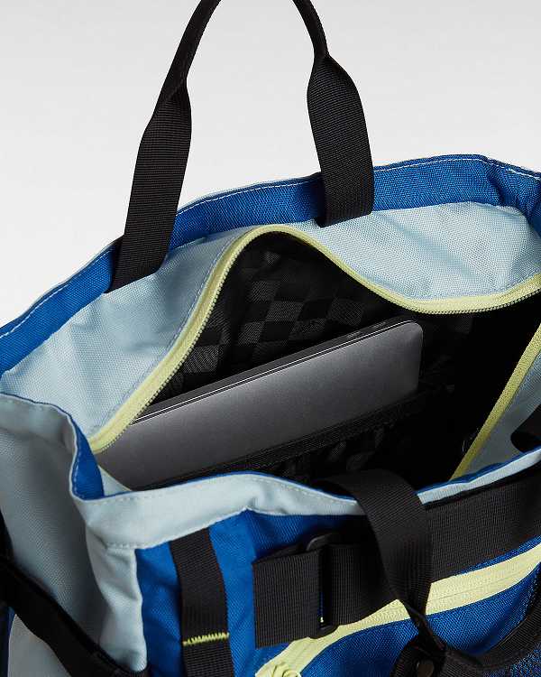 Blue Unisex Vans Sherwin Backpacks Canada | VN7046235